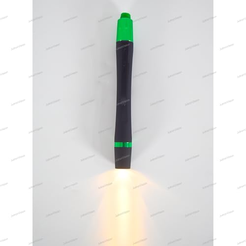 JUTRON VISION LED Penlight Torch for Doctors with Yellow Light | Stainless Steel Body | Medical Torch for Nurses, Students, ENT, Eye & Clinical Use | Battery Not Included - Image 1