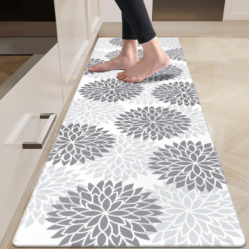 HEBE Kitchen Mat 20"x71" Anti Fatigue Floor Mat Runner Non Slip Kitchen Mats for Floor Waterproof Kitchen Rugs and Mats Ergonomic Cushioned Comfort Mat for Office,Sink,Laundry,Desk - Image 1