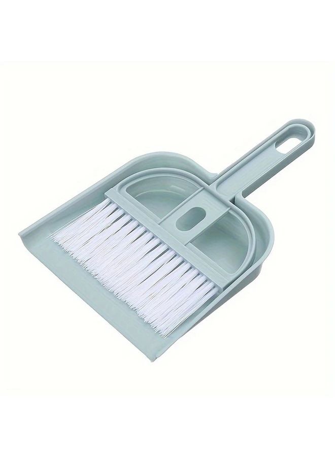 Nordic Pink Compact Pet Cleaning Kit Mini Dustpan Broom Set For Hamsters Desktop Keyboard - Image 3