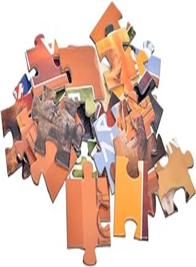 Cute Cat CR-2009 Carton Puzzle For Kids Amazing Pictures 48 * 50cm Set Of 108 Pcs. - Multo Color