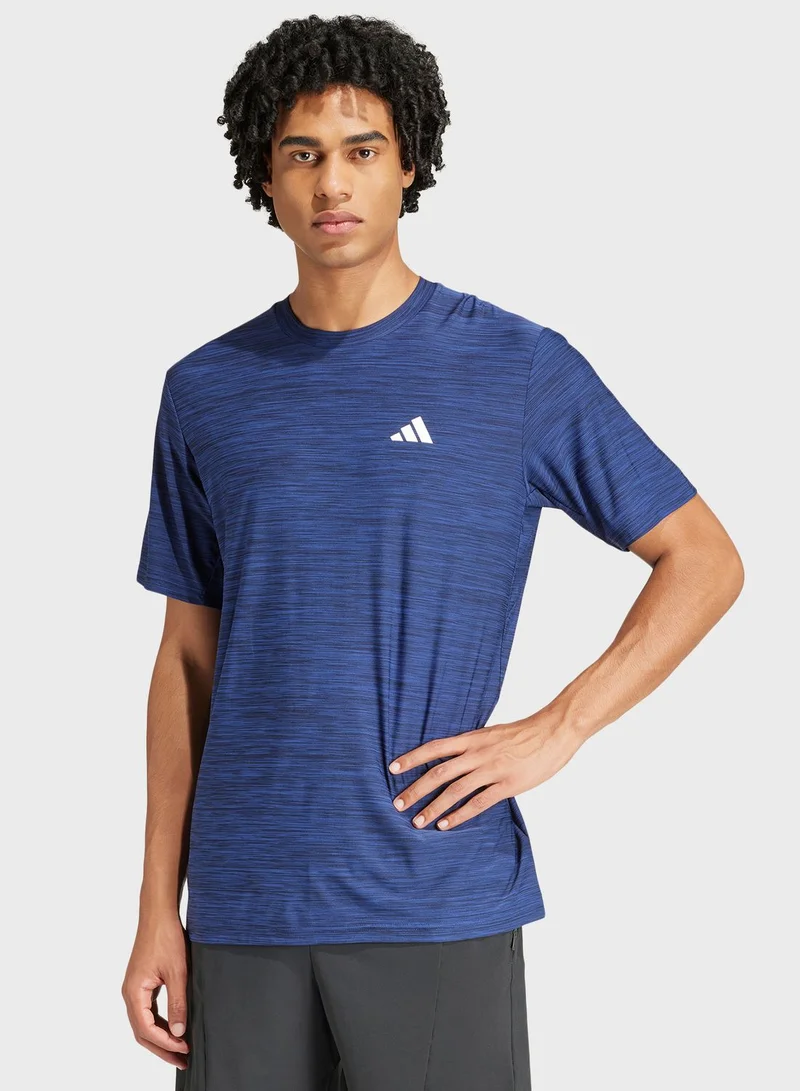 adidas ليقنز اسينشال بنمط ميتاليك