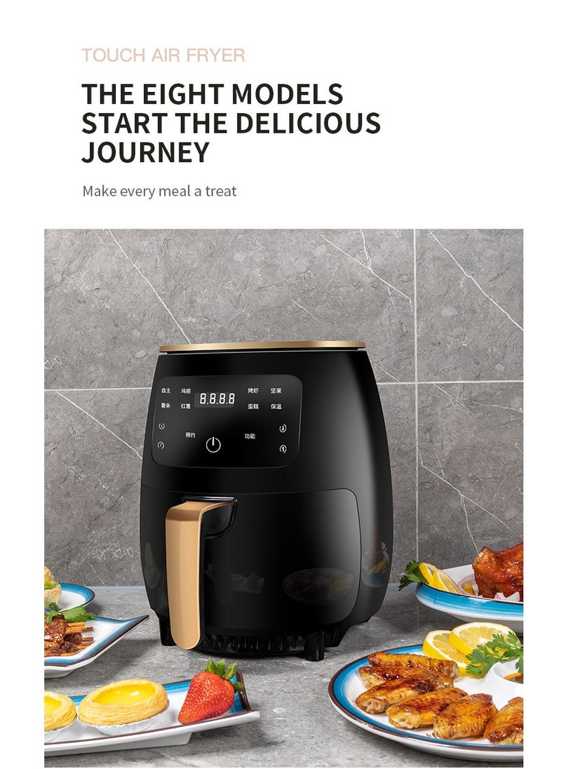 SILVER CREST Multifunctional Air Fryer Smart Touch 6L Large Capacity Healthy Oil Free  - Image 2