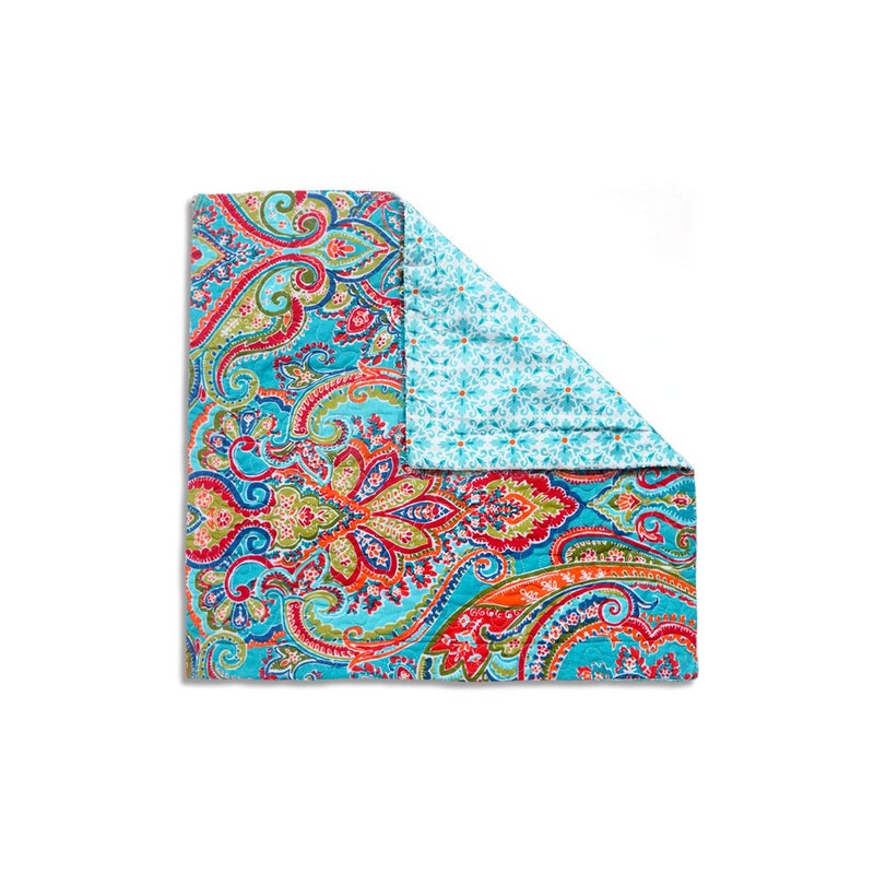 Newlake الأوروبي الأوروال الأزهار الأزهار الأزهار أغطية وسادة رمي وسادة (2 قطعة 18x18 بوصة) - Image 3