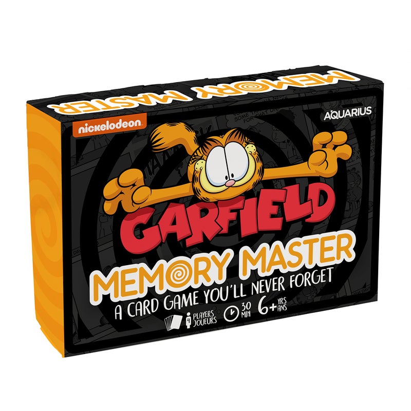 AQUARIUS Garfield Memory Master Card Game - Fun Family Party Game for Kids, Teens & Adults - Entertaining Game Night Gift - Officially Licensed Garfield Merchandise - Image 1