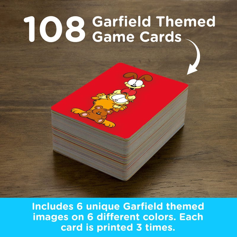 AQUARIUS Garfield Memory Master Card Game - Fun Family Party Game for Kids, Teens & Adults - Entertaining Game Night Gift - Officially Licensed Garfield Merchandise - Image 4