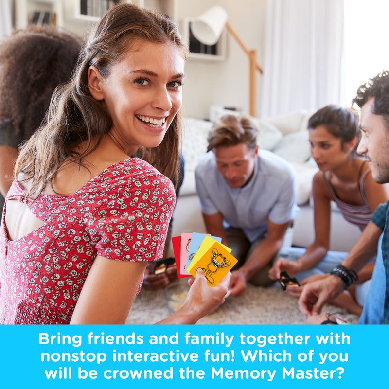 AQUARIUS Garfield Memory Master Card Game - Fun Family Party Game for Kids, Teens & Adults - Entertaining Game Night Gift - Officially Licensed Garfield Merchandise - Image 3