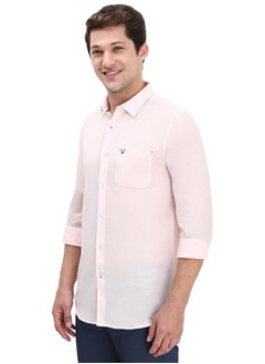 ألين سولي قميص ألين سولي للرجال بقصّة Slim Fit (ASSFQMOBO13224_وردي)  - Image 2