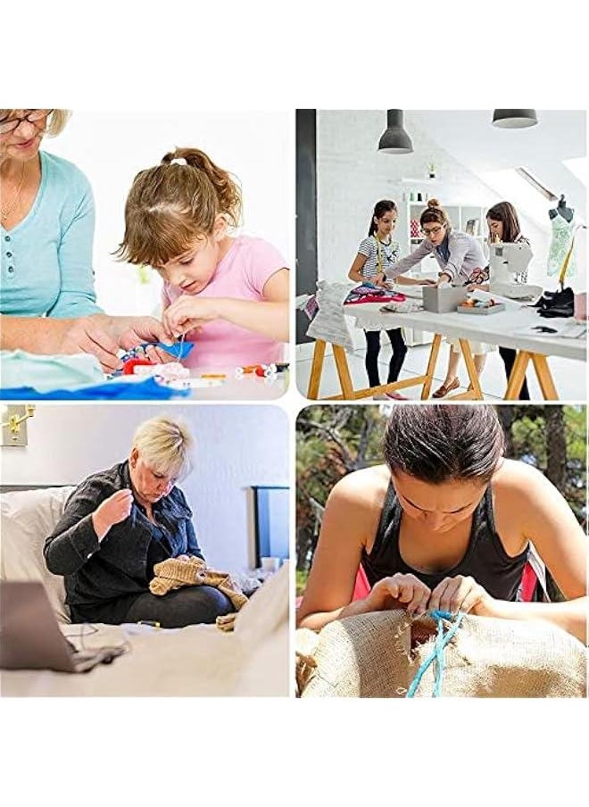 RYNX Sewing Kit 89 Multifunction Sewing Box Sewing Thread Stitches Needles Tool Set，DIY Sewing Supplies With Sewing Accessories For Family Travel Portable Mini Sewing Kit For Emergency Clothing  - Image 4