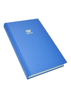 FIS Cash Book, Azure Laid Ledger Paper, FS (210 x 330 mm) Size, 5 Quire - FSACCTC5Q73