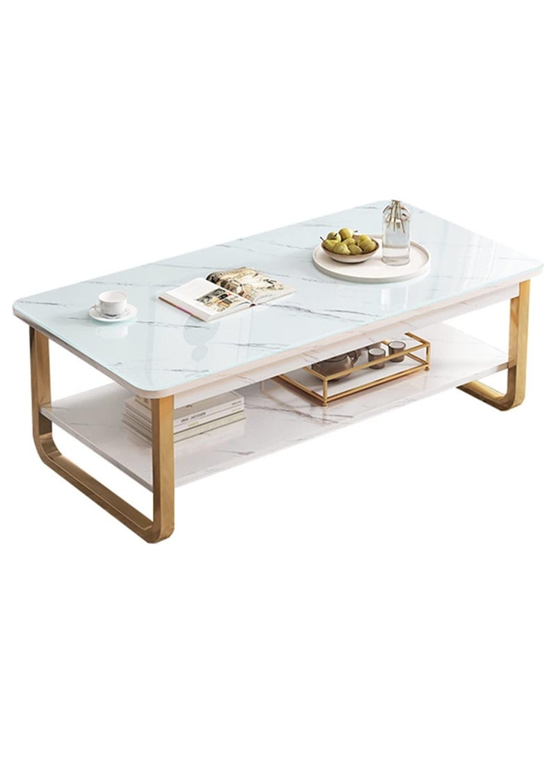 DubaiGallery Rectangle TableLiving Room Table Living Room Table Furniture Bed Office Table TV Coffee Table - Image 2