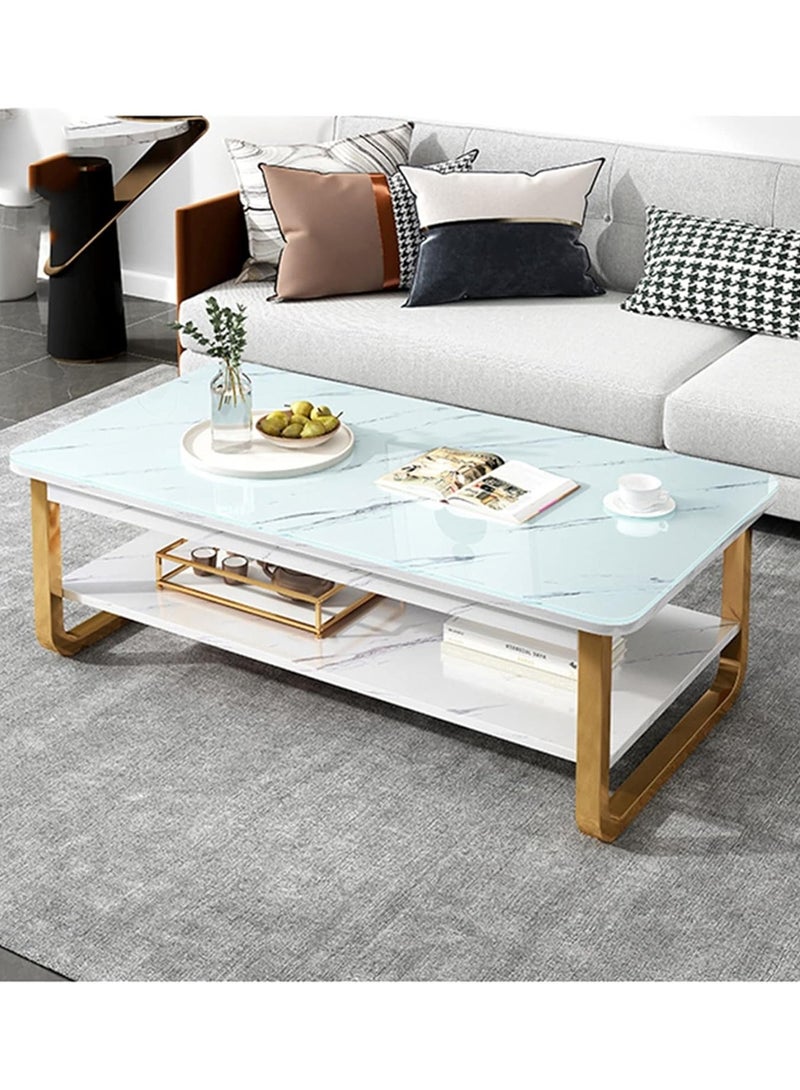 DubaiGallery Rectangle TableLiving Room Table Living Room Table Furniture Bed Office Table TV Coffee Table - Image 3