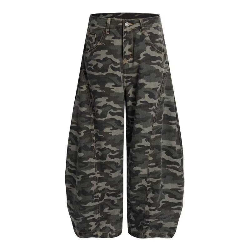 Unisex Classic Denim Jeans Loose Fit Daily Outdoor Wear - Image 4
