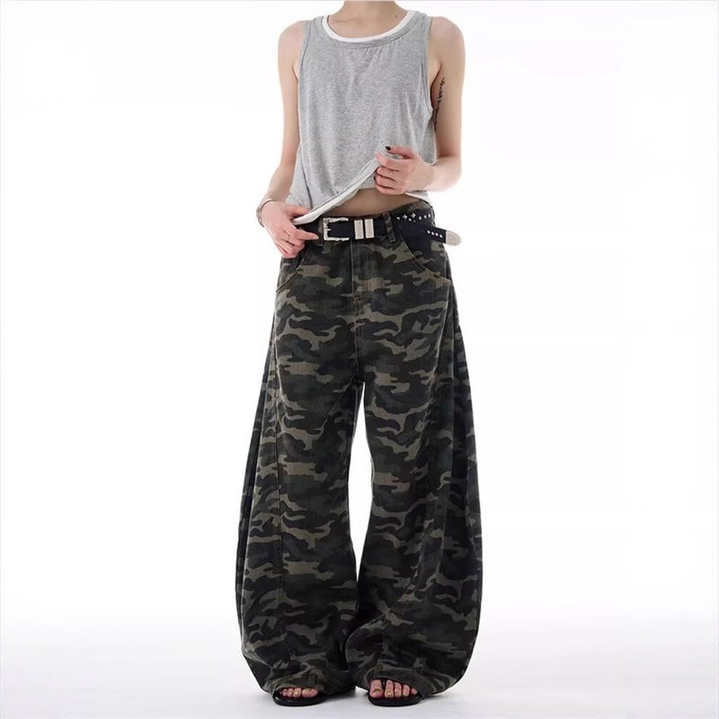Unisex Classic Denim Jeans Loose Fit Daily Outdoor Wear - Image 3
