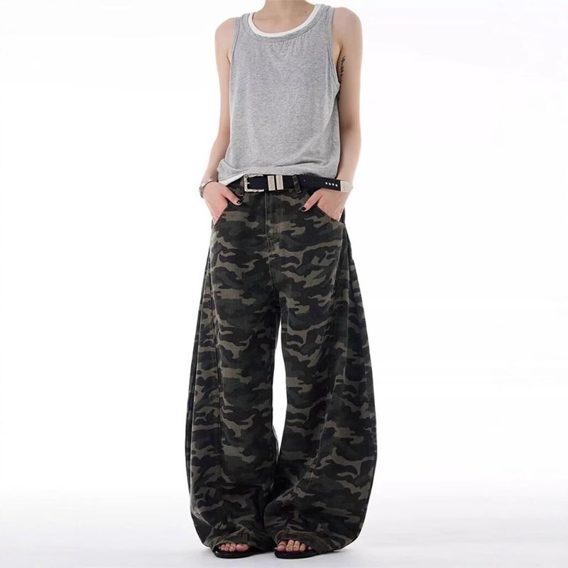 Unisex Classic Denim Jeans Loose Fit Daily Outdoor Wear - Image 5