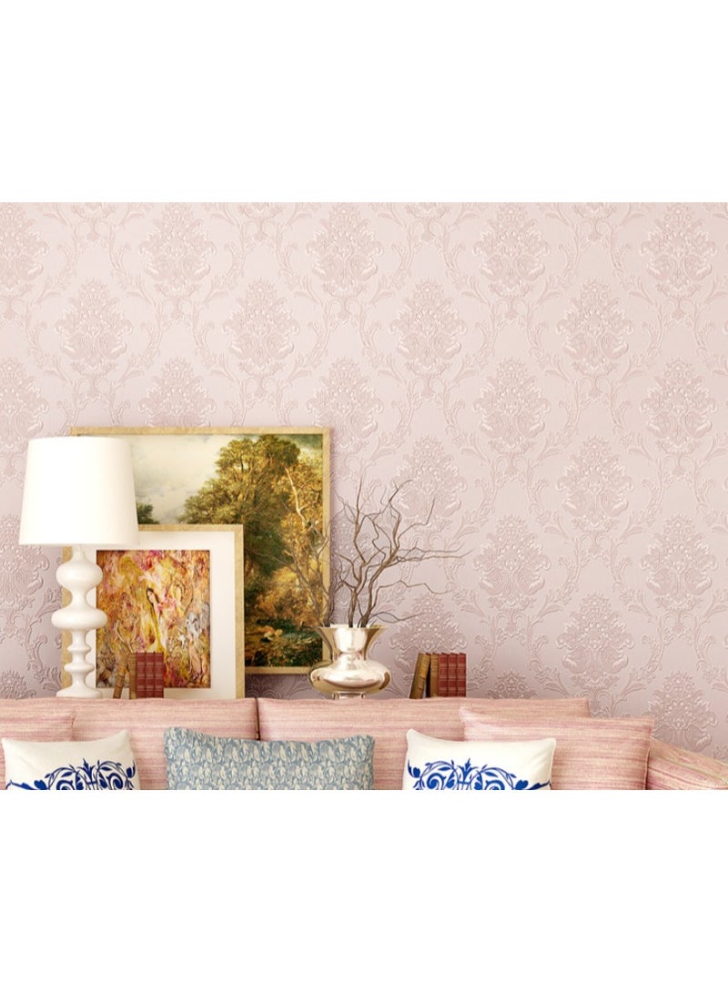 آنا 53 سم × 5 م لاصق غير منسوج سميك 3D ملصقات جدارية خلفية لغرفة النوم وغرفة المعيشة - ابتكر لمسات فريدة لتزيين المساحات - Image 2