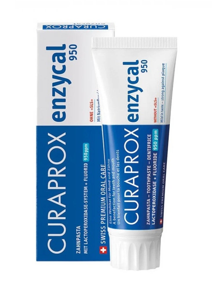 CURAPROX Curaprox Enzycal 950 Toothpaste, 75 ml  - Image 1