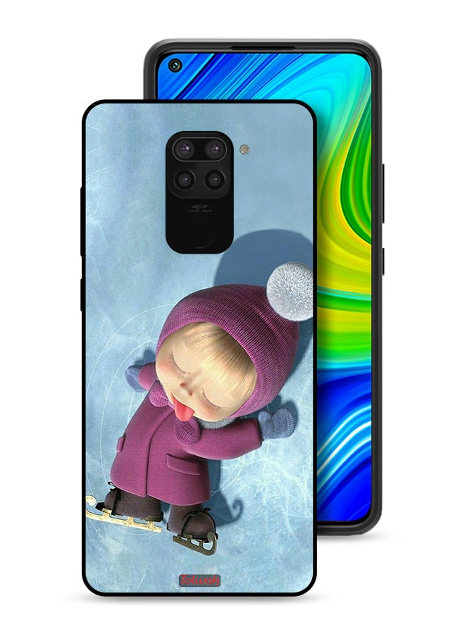 Tolwak Xiaomi Redmi Note 9 Protective Case Cover Cute Dolly - Image 1