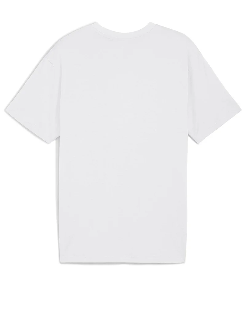 PUMA puma white Graphic Super World Tour Relaxed T-Shirt for Men | Best Price UAE