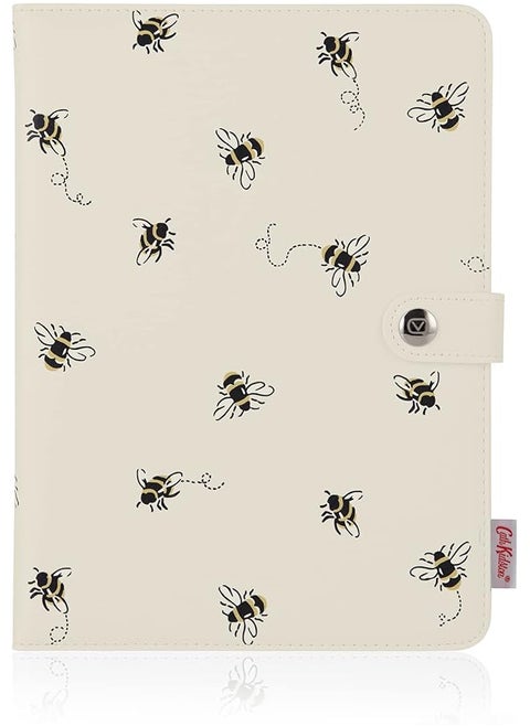 Universal Tablet Case Cover For 9 And 10 Inch Tablets Stand Folio Tablet Cover With 3 Adjustable Angles With Designer Cath Kidston Bee Print