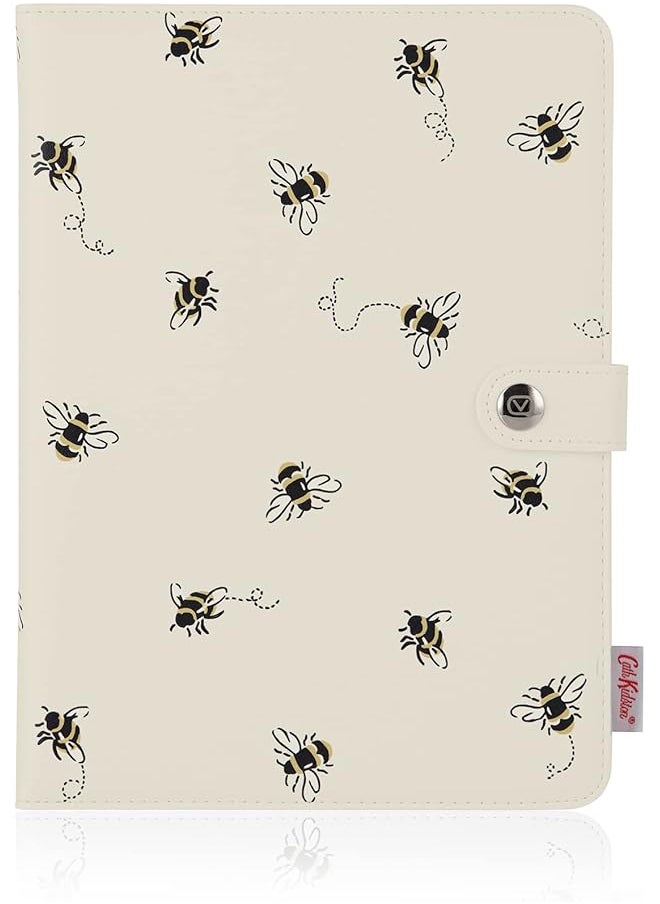 Universal Tablet Case Cover For 9 And 10 Inch Tablets Stand Folio Tablet Cover With 3 Adjustable Angles With Designer Cath Kidston Bee Print