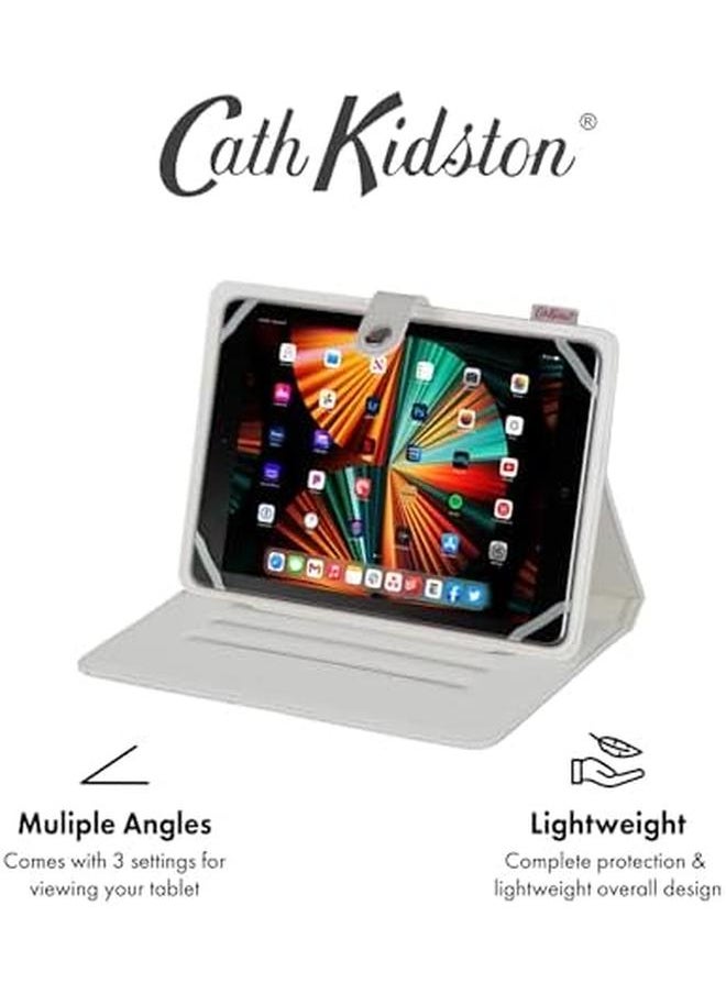 Universal Tablet Case Cover For 9 And 10 Inch Tablets Stand Folio Tablet Cover With 3 Adjustable Angles With Designer Cath Kidston Bee Print