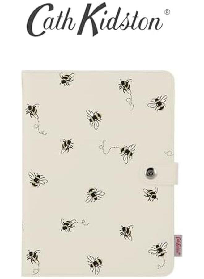 Universal Tablet Case Cover For 9 And 10 Inch Tablets Stand Folio Tablet Cover With 3 Adjustable Angles With Designer Cath Kidston Bee Print