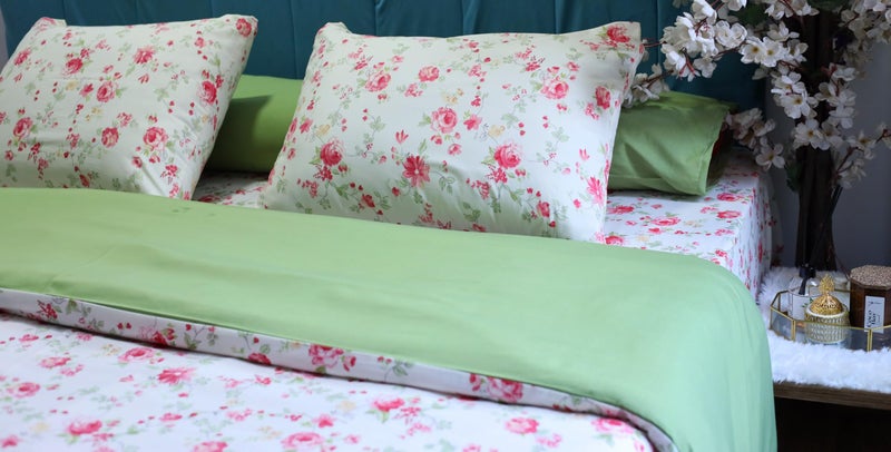 Golden Bed King Size 230 * 240 Cotton Amreya Luxury Quilt Cover (Classic) - Image 2