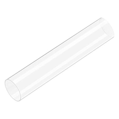 uxcell Clear Rigid Acrylic Pipe 51mm(2") ID x 55mm OD x 305mm(12") Round Tube Tubing - Image 5