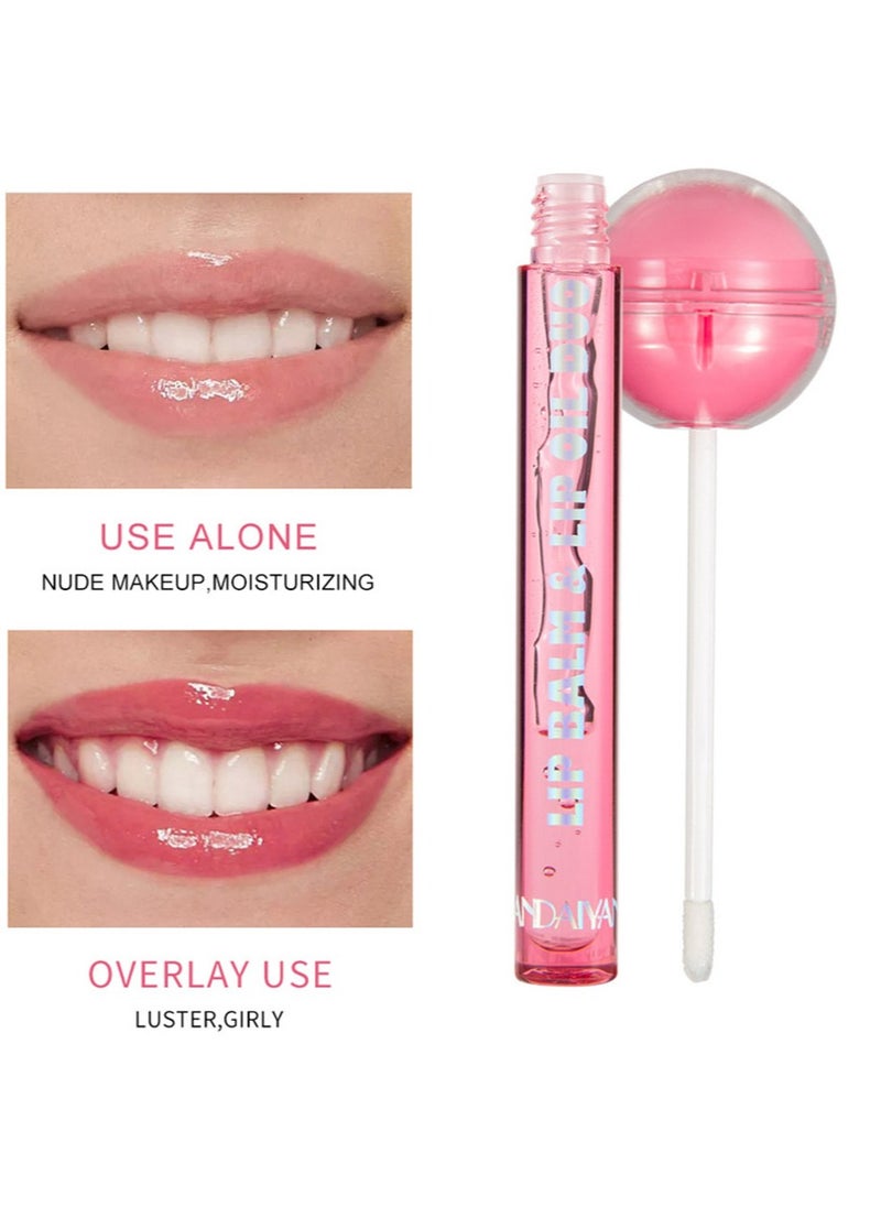 Handaiyan - 2 IN 1 Lip Balm and Lip Oil Duo - Image 1