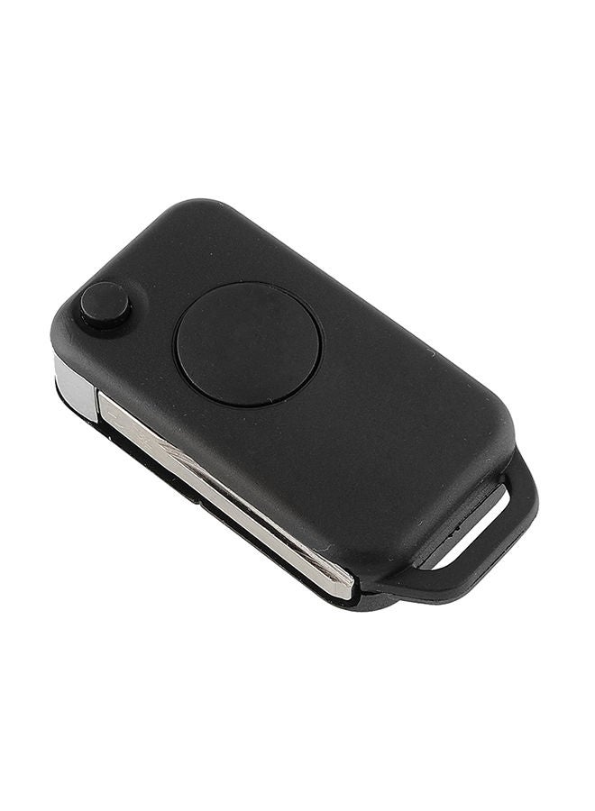 Uncut Remote Flip Key Shell Case For Mercedes Benz W168 W202