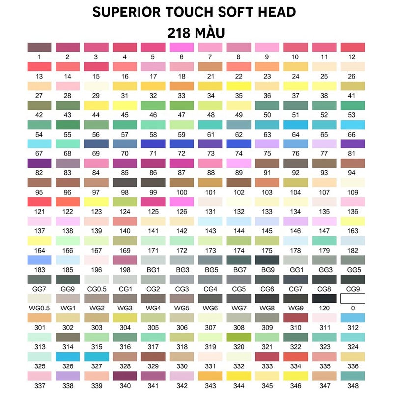 Superior Touch Soft Head Marker With 2 Head, Marigold 24 - Image 2