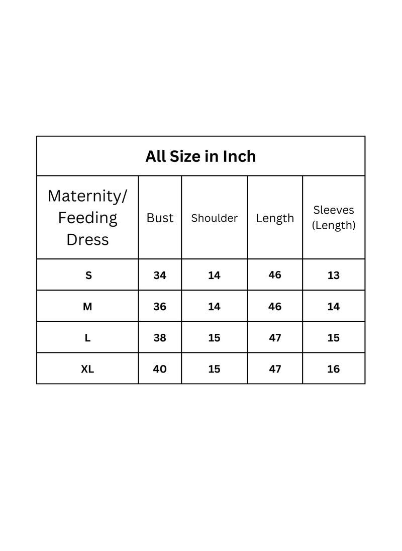 Generic - Zebees Hakoba Floral Maternity & Feeding Dress - Image 1