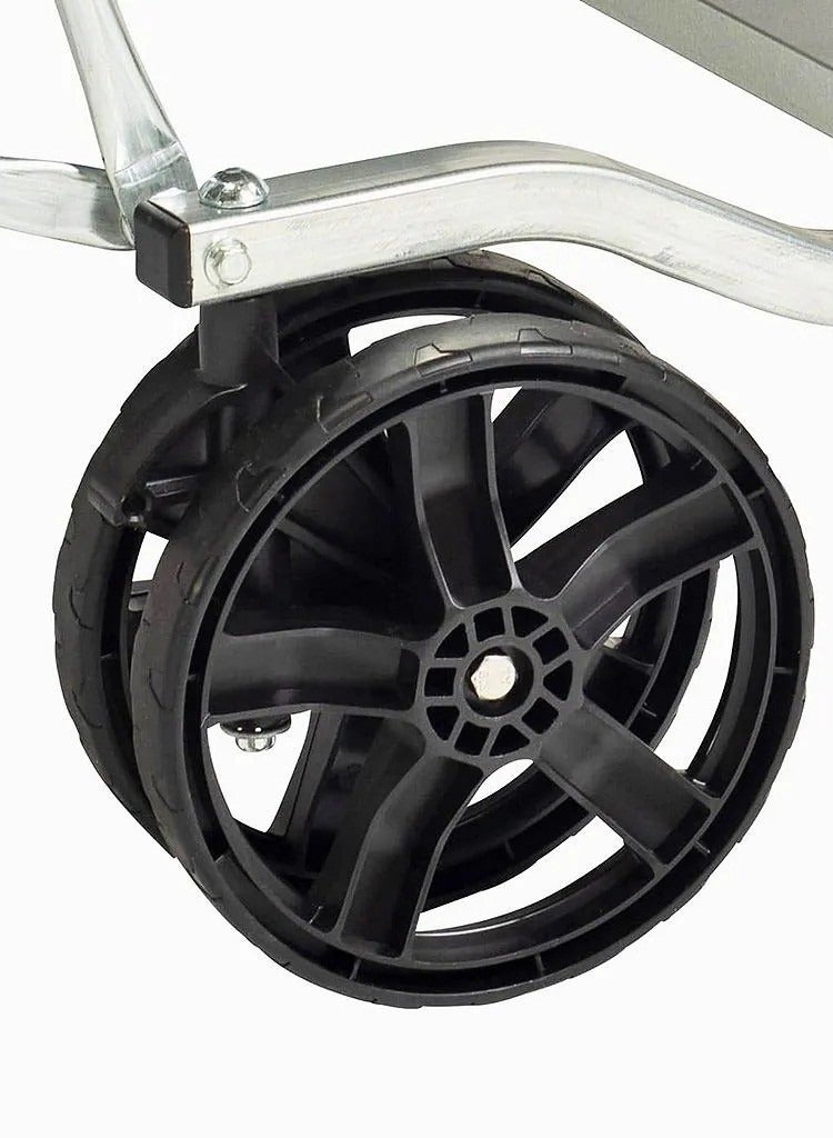 CORNILLEAU 100X Sport Outdoor Table Tennis Table Grey| 4Mm Resin Laminate, Anti-Glare Softmat, Push Lock System, Fixed Net With Tension Adjustment, Oversized Wheels, Side Panel Storage & Wheelchair Accessible - Image 4