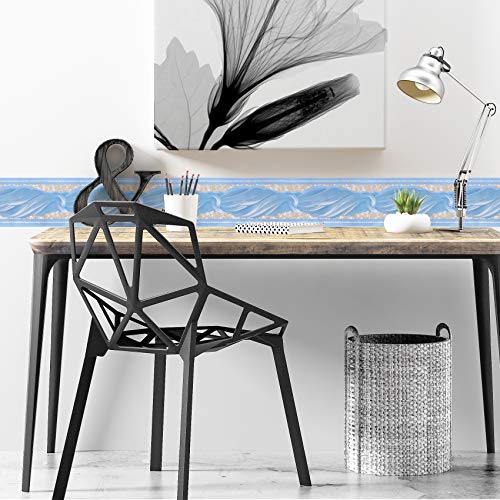 Livelynine Transparent Flower Wallpaper Border Stick and Peel Window Floral Wallpaper Borders for Bedrooms Bathrooms Lace Wall Decals for Kitchen Laundry Window Decals Mirror Frame Border 4in x32.8 ft - Image 4