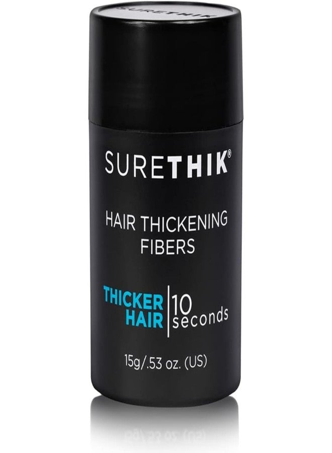 SURETHIK Building Hair Fibers to conceal thinning hair, Instantly Fuller Looking Hair for Men & Women, Auburn, 15g - Image 1