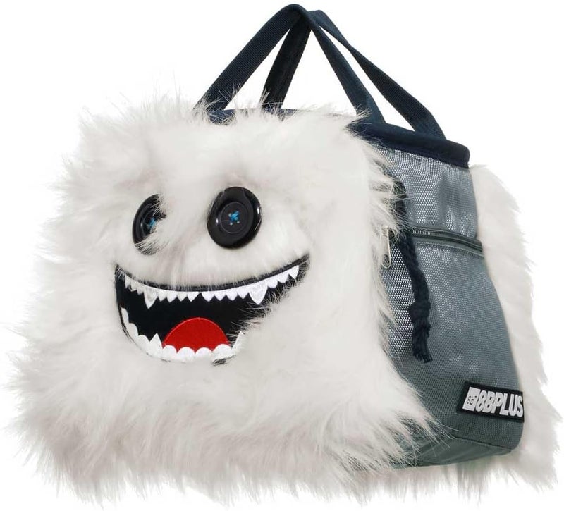 8B+ 8BPLUS 8BPLUS Chalk Bag for Climbing, Bouldering, Belt and Giftbox Included - Wide Opening - Brush Holders, for Left & Right Handers (Herman) - Image 4