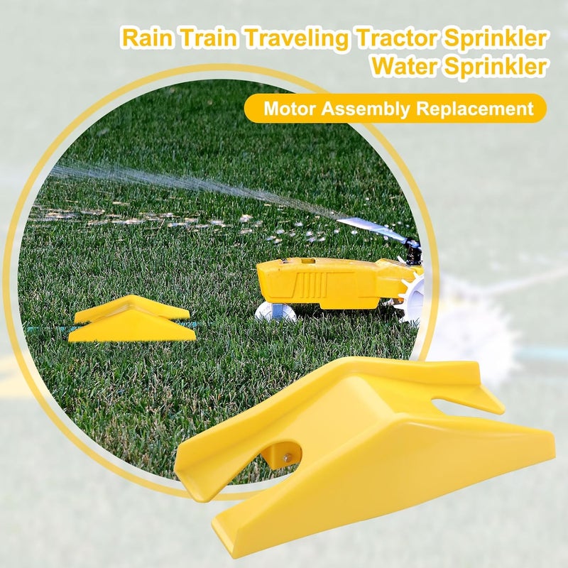 Newtay Traveling Tractor Sprinkler Water Sprinkler for Lawn Garden Water Sprinkler Yard Sprinklers Traveling Sprinkler Head Motor Assembly Garden Watering System for Garden Yard Lawn - Image 4