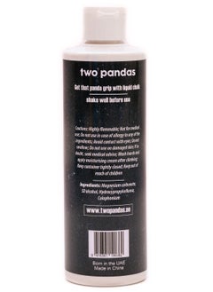 two pandas Pandas Liquid Chalk (White Unscented) For Rock Climbing Calisthenics Bouldering Gym Crossfit Gymnastics Weightlifting (Not For Pole Dancing)  - Image 2