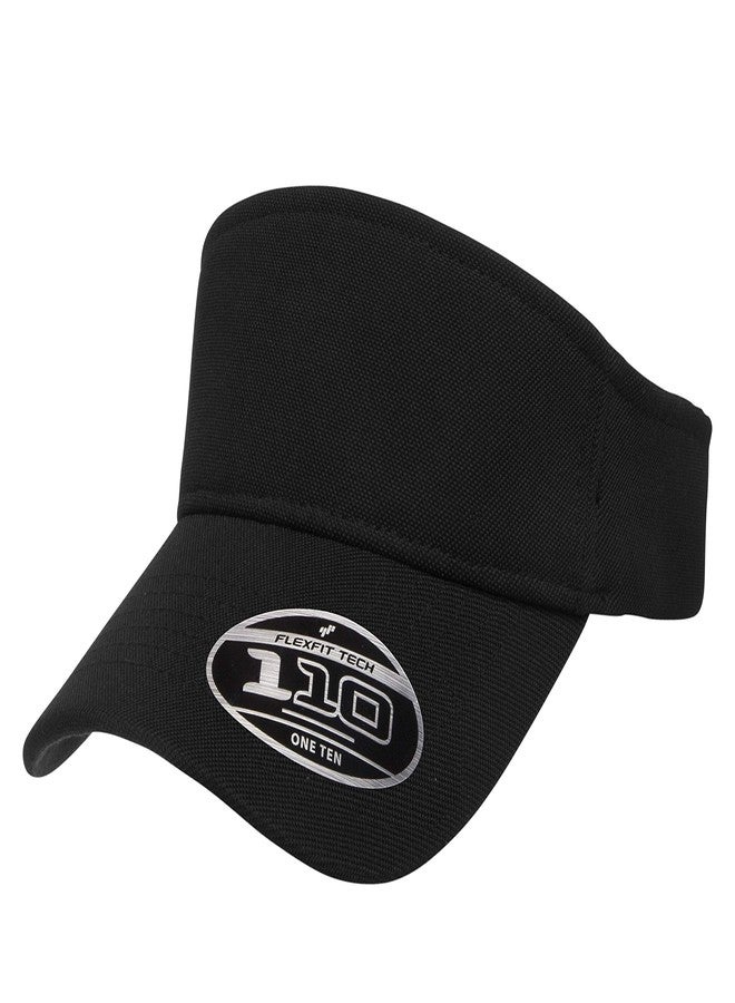 Flexfit Visor, OSFA Black, One Size - Image 1