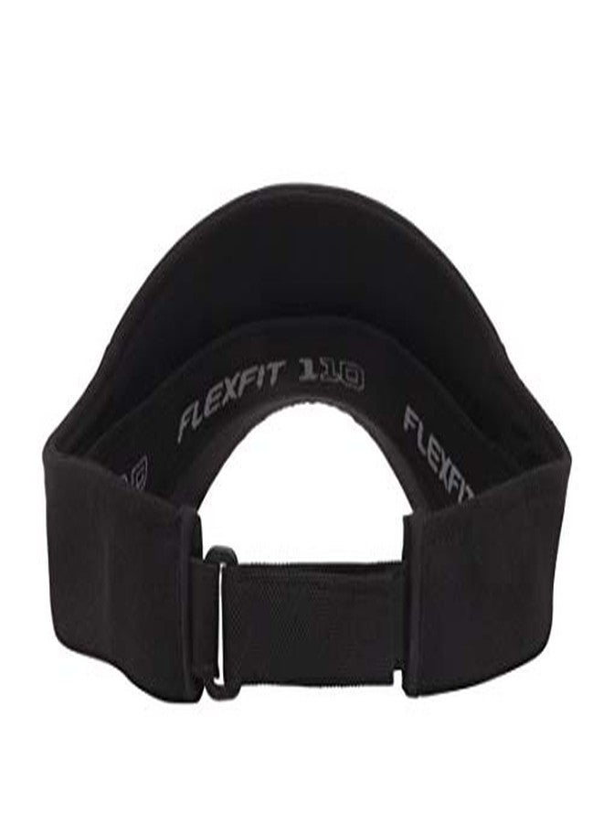 Flexfit Visor, OSFA Black, One Size - Image 3