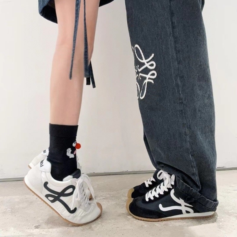 2025 Early Spring New Balet Runer2.0 Couple'S Asymmetric Toe Ballet Sneaker Forrest Gump Shoes Trendy - Image 5