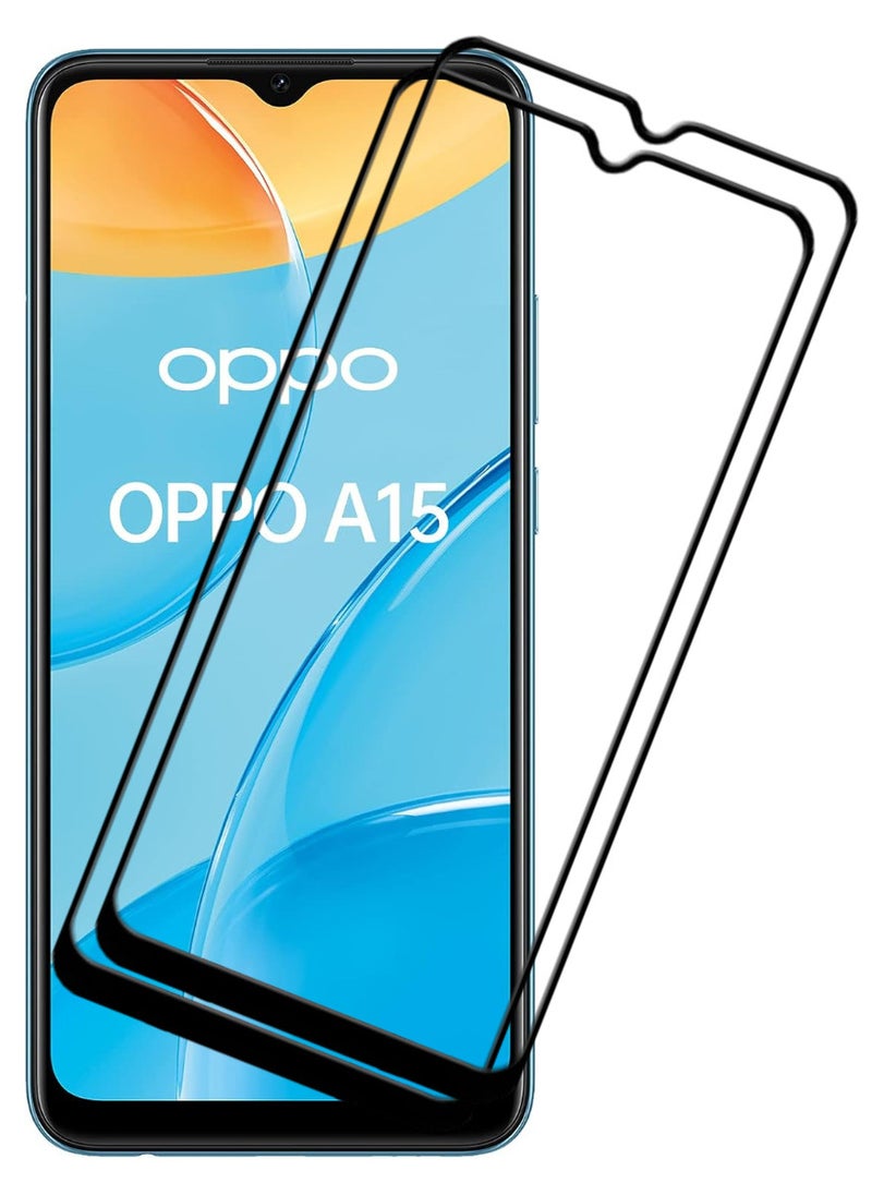 أكاليكس قطعتين، حماية شاشة،  لهاتف اوبوA15، جودة ممتازة. - Image 1