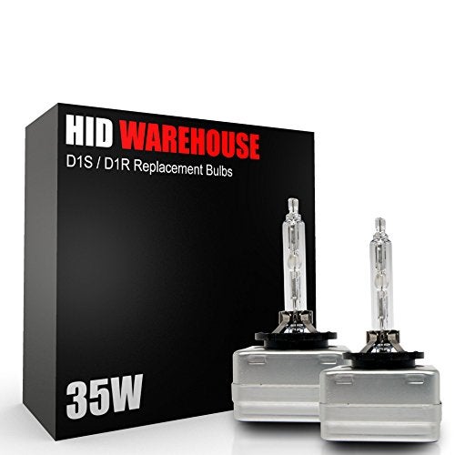 HIDWarehouse HID Xenon Replacement Bulbs D1S D1R D1C 8000K Medium Blue 1 Pair