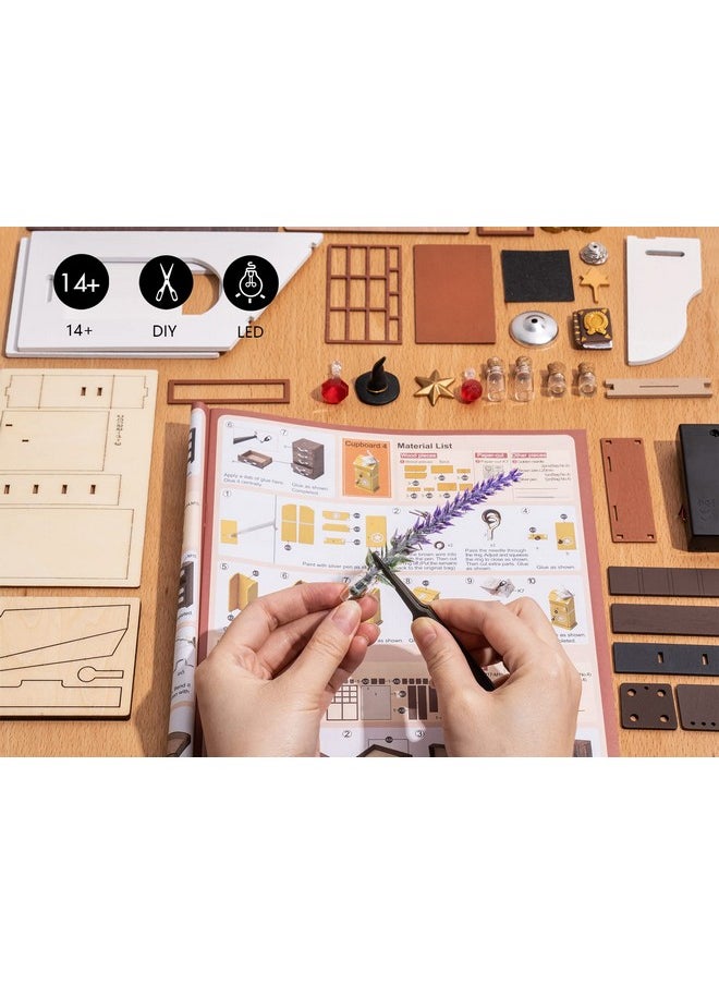 Rolife - Diy Miniature Dollhouse Room Kit Magic Potion Store Diorama Kit Diy Crafts Hobbies For Women/Men Gifts For Teens Adults Home Decor - Image 1
