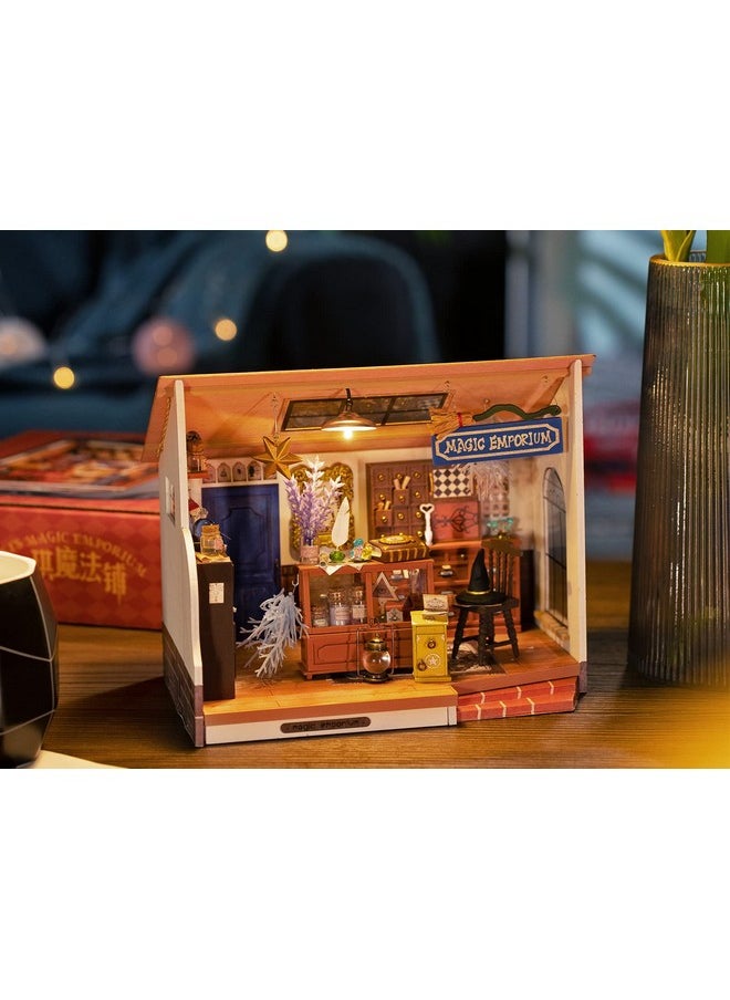 Rolife - Diy Miniature Dollhouse Room Kit Magic Potion Store Diorama Kit Diy Crafts Hobbies For Women/Men Gifts For Teens Adults Home Decor - Image 1