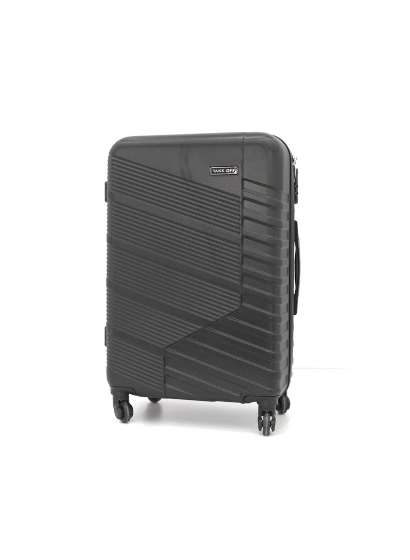 TAKEOFF Hardshell Luggage Spinner Trolley Bag 3 Pieces Set,Grey(S-20",M-24",L-28")  - Image 2