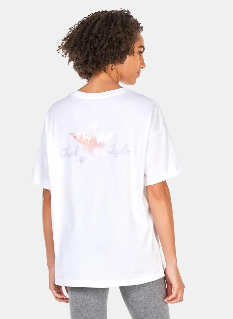 CONVERSE Women's Floral Fill Chuck Taylor T-Shirt