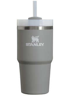 Stanley Stanley Quencher H2.0 Tumbler with Straw 20 oz | Twist On 3-Way Lid | Cupholder Compatible for Travel | Insulated Stainless Steel Cup | BPA-Free | Stone  - Image 1