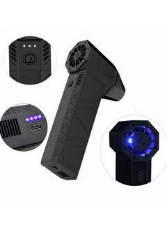 Generic Super Power Violent Blower Compressed Air Duster Mini Turbo Jet Fan Handheld Brushless Motor With 3Modes And 130000 RPM Wind Speed  - Image 2