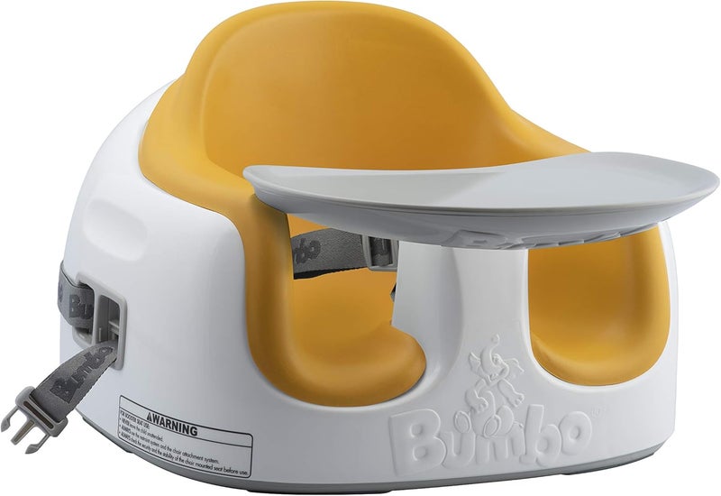 Bumbo 3 In 1 Baby Multi Seat - Floor, Feeding, Tray & Booster Seat, Mimosa - Image 1